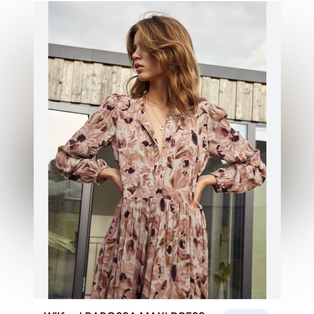 Women’s Wilfred dress floral long size L